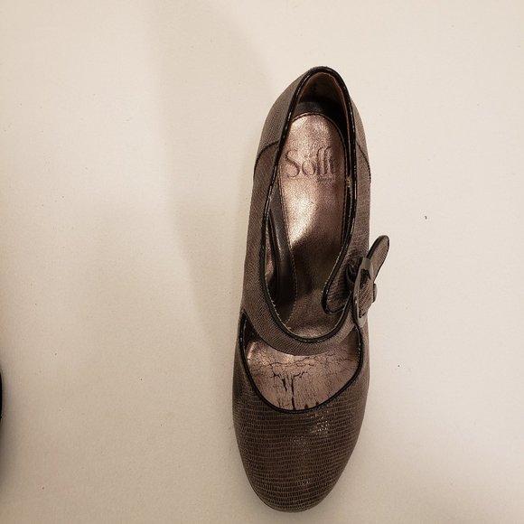 Heels Closed-toe buckle Mary Jane heels - Picture 9 of 16